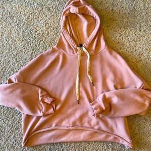 Lulus Crop Sweatshirt Size Large